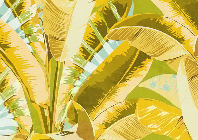 Rodeo Drive, Yellow - Motorised Roman Blind - Image 7